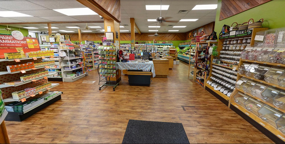inside store view from the front door