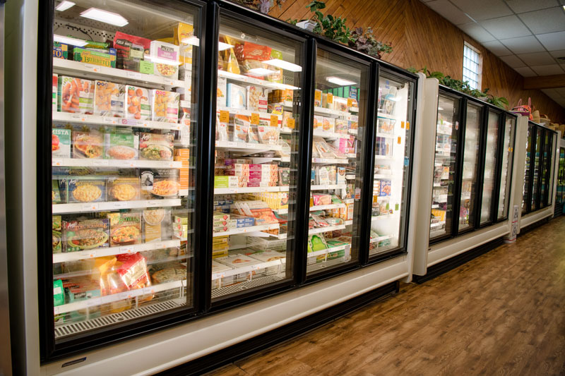 frozen foods isle
