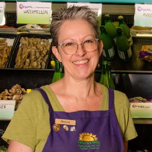Becca Linebaugh, owner of Nature's Way Market